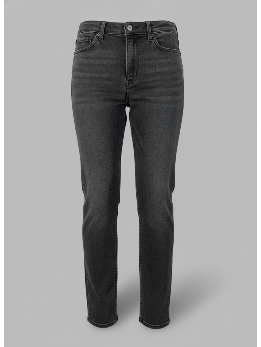 Levi’s Womens 525 Perfect Waist Straight Jeans Size 14 Black Denim